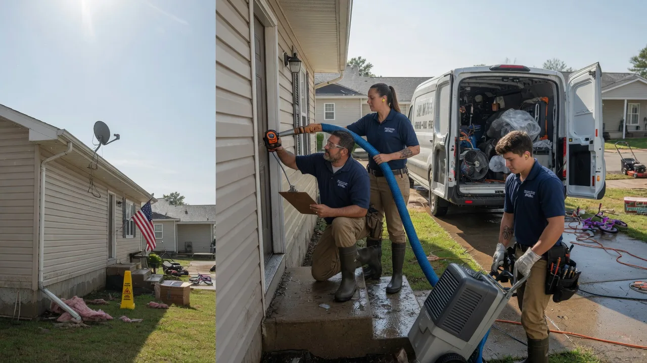 Ceiling Water Damage Restoration in Waterboro, ME near me